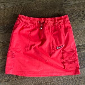 Nike Red Skirt with Pockets